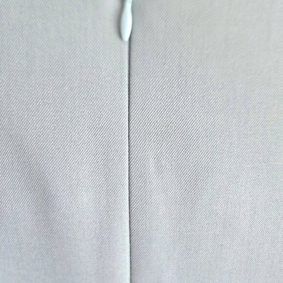 Mint Green A-line Dress with 3D Satin Rosette Hem - Elegant and Unique - Picture 5 of 5